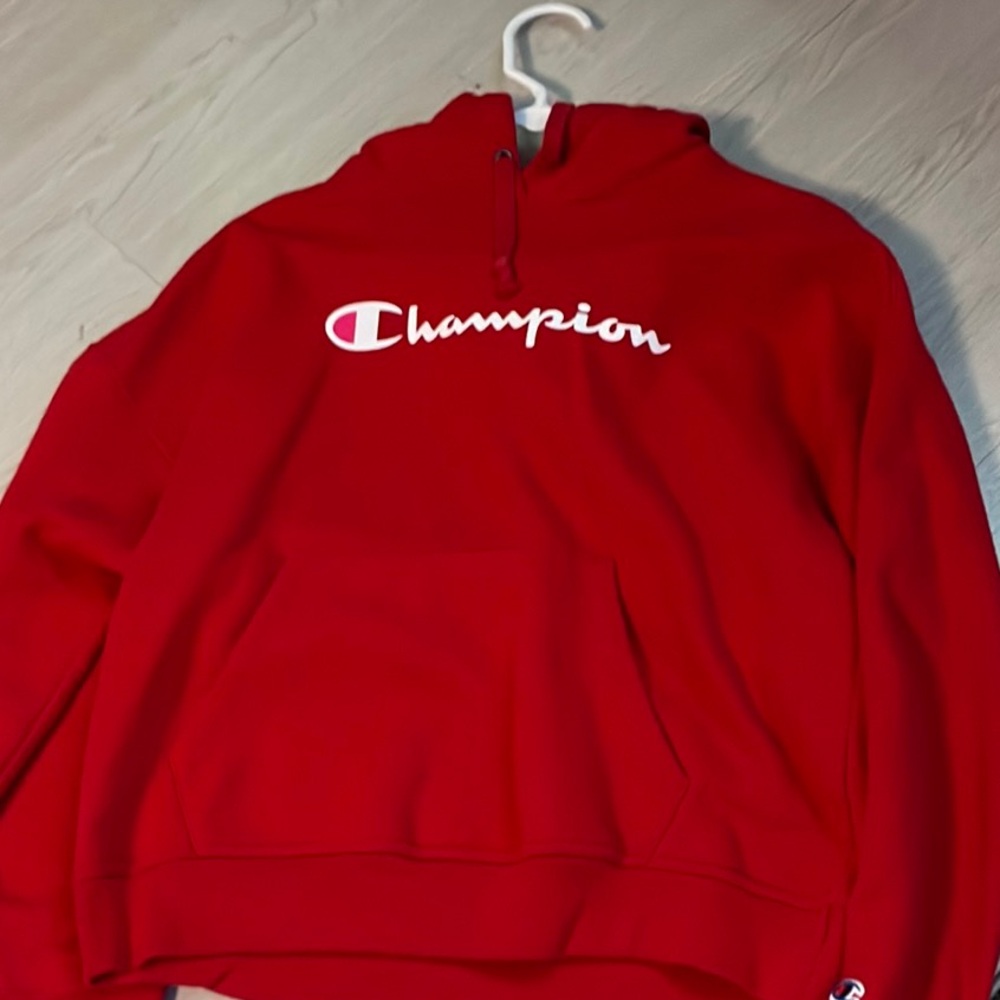 Champion Red Hoodie